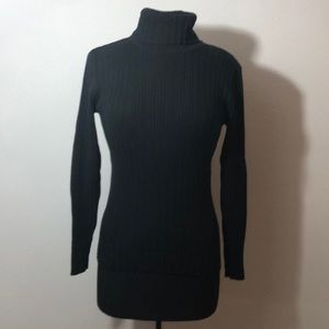 CW black turtleneck sweater size S Clifford&Wills